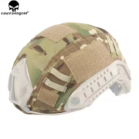EMERSONGEAR Tactical Fast Helmet Cover Helmet Accessories For Fast Helmet Cover BJ/PJ/MH Multi-camo 