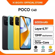 HP POCO C40 RAM4/64GB GARANSI RESMI BATRAI 6000mAh