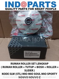 RUMAH ROLLER MIO 5TL LENGKAP BOSH PLUS ROLLER INDOPART