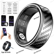 Nhẫn Thông Minh Dành Cho Nam Nữ Có Cử Chỉ Tay Kiểm Soát Sức Khỏe IP68 5ATM Chống Nước Gọi Thông Báo