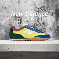 👟New Balance RC30 X聯名JUNYA WATANABE MAN 歐洲時裝秀聯名款 URC30 黃藍 男女通用款鞋