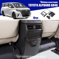 Toyota Alphard AH40 (2023-Present) 4pcs Rear air vent cover for alphard 40 accessories