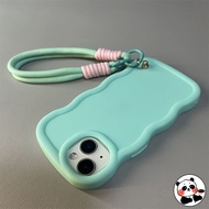 3D Wave Strap Casing For Realme 10 9i 9 8 Pro 7i Global 6i 5s 5i 5 3 3i 2 Pro U1 5G 4G Simple Luxury