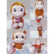 Curious George plush M77 preloved plush doll soft toy plushie