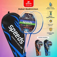 FREE SHIPPING SPEEDS BADMINTON RACKET ORIGINAL BADMINTON RACKET 1 SET CONTAINS 2PCS BADMINTON RACKET
