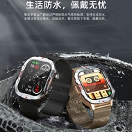 Jam Pintar C40PRO Baharu 2.19” Skrin Besar Tanpa Bingkai Lampu Suluh Panggilan Bluetooth Jam Sukan P