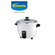 PowerPac Rice Cooker 0.6L with Aluminium inner pot  (PPRC2)