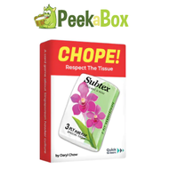 [Peek A Box] Chope! Card Game, Family Party Game Singapore Local Card Game Origame Daryl Chow Age 6+