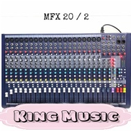 MIXER SOUNDCRAFT MFX 20 ( 20 CHANNEL )
