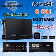 ZAPCO HB 48 ADSP DSP AMP. 8 CH เกรดคุณภาพ สัญชาติ🇺🇲