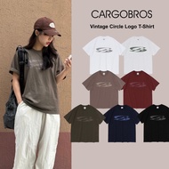 [CARGOBROS] Vintage Circle Logo T-Shirt (7 colors)