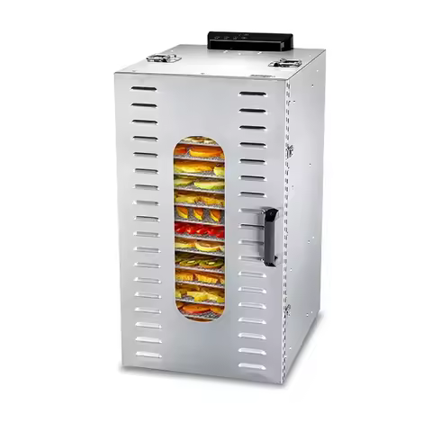 22 Layer Commercial Dehydrator 1500W Food dried fruit machine fruit tea vegetable soluble beans air-