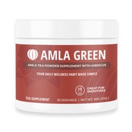 Amla Powder & Green Tea Superfood Supplement with Hibiscus, 20x Ultra Concentrated Amla, Antioxidant