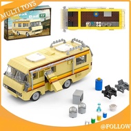 RV model building blocks camper collectible car playset