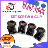 SCREW COVER SET Y15ZR AND M5 CLIP