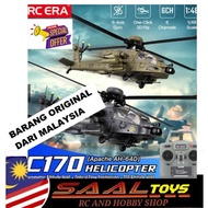 RC ERA C170 RC Helicopter 1:48 6CH Apache Plane One Key 3D Flight TOF Laser Optical Flow Altitude