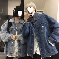 Denim Jackets Denim men, versatile spring autumn, washed jacket for women, trendy and loose fitting couple trend jiahuiqi