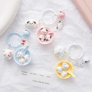 sanrio ezlink charm Sanrio Tangyuan Bowl Lantern Festival Yugui Dog Keychain Pendant Cute Cartoon Phone Chain Backpack Girlfriend Pendant