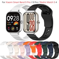 Silicone Band For Xiaomi Smart Band 9 Pro / 8 Pro Smart Watch Soft Breathable for Redmi Watch 6 5 4 