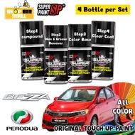 PERODUA BEZZA Touch Up Paint - Touch Up Combo Set - Touch Up Paint Scratch Removal Calar Kereta DIY Fix Tool