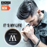 KINGSMAN Perfect Men Hair Wax Water Base ผลิตภัณฑ์จัดแต่งทรงผมในรูปแบบแว็กสีฟ้าใสกลิ่นหอมสุดพิเศษ