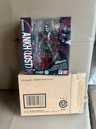 全新 未開 日版 限定 幪面超人 shf greeed ankh shf ooo