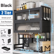 Rak Piring Wastafel Stainless Steel Dengan Penutup Rak Dapur Stainless Steel Rak Wastafel Cuci Pirin