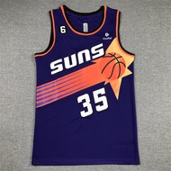 Jersi sukan dengan sulaman matahari 35 #   Durant DURANT model klasik berwarna ungu