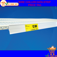 Ready Stock Chiller Price Tag Wire Shelf Price Tag Cooler Shelf Tag Label Tag Haraga dalam peti seju