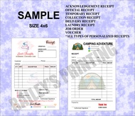 Receipt All Types, Delivery Receipt, Voucher, OR Acknowledgement, Contract,
