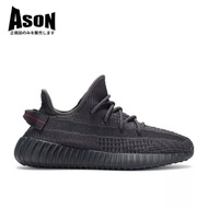 Ad Yeezy Boost 350V 2 Black Black Angel All Black Laces Reflective Men Women Shoes Jogging Shoes Spo