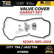 T2 VALVE COVER GASKET SET HONDA CITY T9A JAZZ T5A HYBRID 12341-5R1-003 15815-5R0-003 11413-5R0-003 9