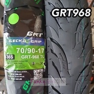 GRT 968 BUNGA CICAK GECKO GRIP BUNGA TIMSUM TS692 TUBELESS TAYAR 70/90-17 , 80/90-17 GRT968