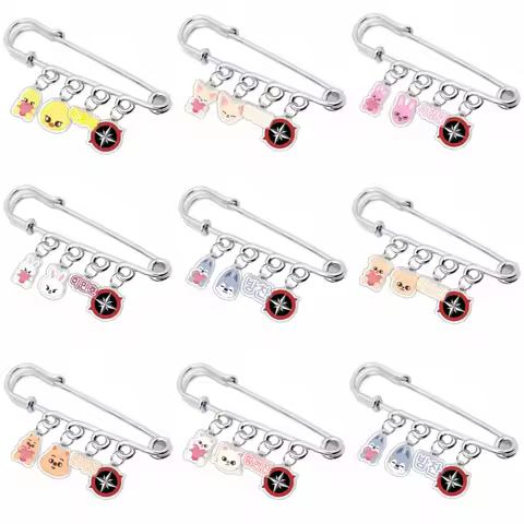 SKZoo STRAY KIDS pin acrylic pendant decoration SKZOO star cartoon animal avatar decoration accessor