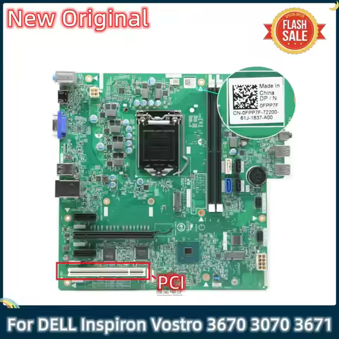 LSC New Original For DELL Inspiron Vostro 3670 3070 3671 V3670 V3671 Desktop Motherboard 18457-1 FPP