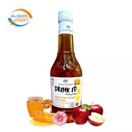 [KEMAL KUKRER] APPLE VINEGAR WITH HONEY | CUKA EPAL DENGAN MADU 500ML | Apple Cider Drinking Vinegar with Honey