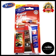 V-tech VT-141B1 Vtech Rapid 3 Ton 4 Minutes Epoxy Gum FOC Super Glue 284g