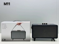 ลำโพงบลูทูธ รุ่น M11 รองรับAUX TF USB ปรับแอคโค่ได้ มีสายหิ้วพกพาง่าย มีขาตั้งในตัว กำลังขับ20วัตต์ 