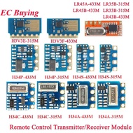 315MHz 433MHz RF Transmitter Receiver Module Transmission Module Wireless Remote Control Long Distan