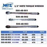 [LOCAL]  NIETZ 1/2" Torque Wrench 42-210NM,  20.3-108.5NM, 40.7-203.4NM, 67.8-339NM
