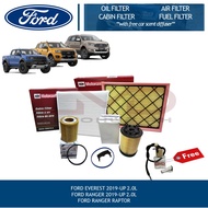 [FULL PMS COMBO SET] FORD RANGER WILDTRAK | RAPTOR | EVEREST | ENGINE OIL + OIL FILTER + AIR FILTER 