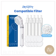 Atojet Filter Shower head Compatible Filter Refill Atojet filter Rust Impurities Removal Made In Kor