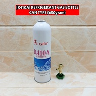 [R410A] (650GRAM) BOTOL GAS PENYEJUK | REFRIGERANT GAS BOTTLE CAN TYPE FOR HVAC AIRCONDITIONER SERVI