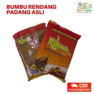 Original Nikma Padang Rendang Seasoning 50g Instant Minang Kitchen Seasoning for Cooking Padang Vege