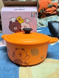 7-11 line friends LE CREUSET 迷你碗 唔知入唔入得微波爐