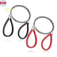 POP 2 Pcs PVC Pipe Cable Saw Stainless Steel Wire Saw Hand Pocket String Rope Saw Emergency Survival