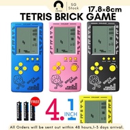[SG] Tetris Game Console Emulator Brick Game Boy Classic Handheld Retro game 4.1inch Screen Console 