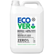[REFILL] ECOVER Zero Washing-up Liquid 5L l Sensitive l Zero Fragrance & Colouring