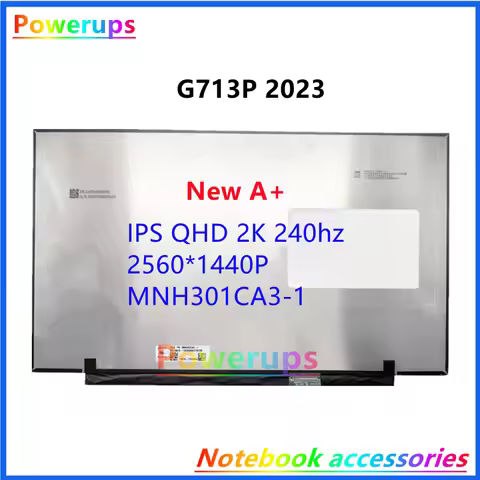 New A+ Laptop LCD/LED Screen/Display For ASUS ROG 5plus Strix G17 G713QY G713R G713P MNH301CA3-1 FHD