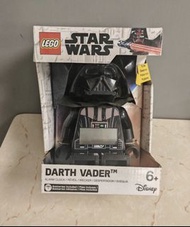 正版 全新 迪士尼 星球大戰 lego disney star wars 黑武士 時鐘 鬧鐘